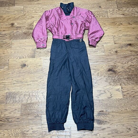 Vtg Bogner Ski Suit One Piece Sz 8 Logo Embroidered Made In USA Y2K 90s RARE - Picture 1 of 15